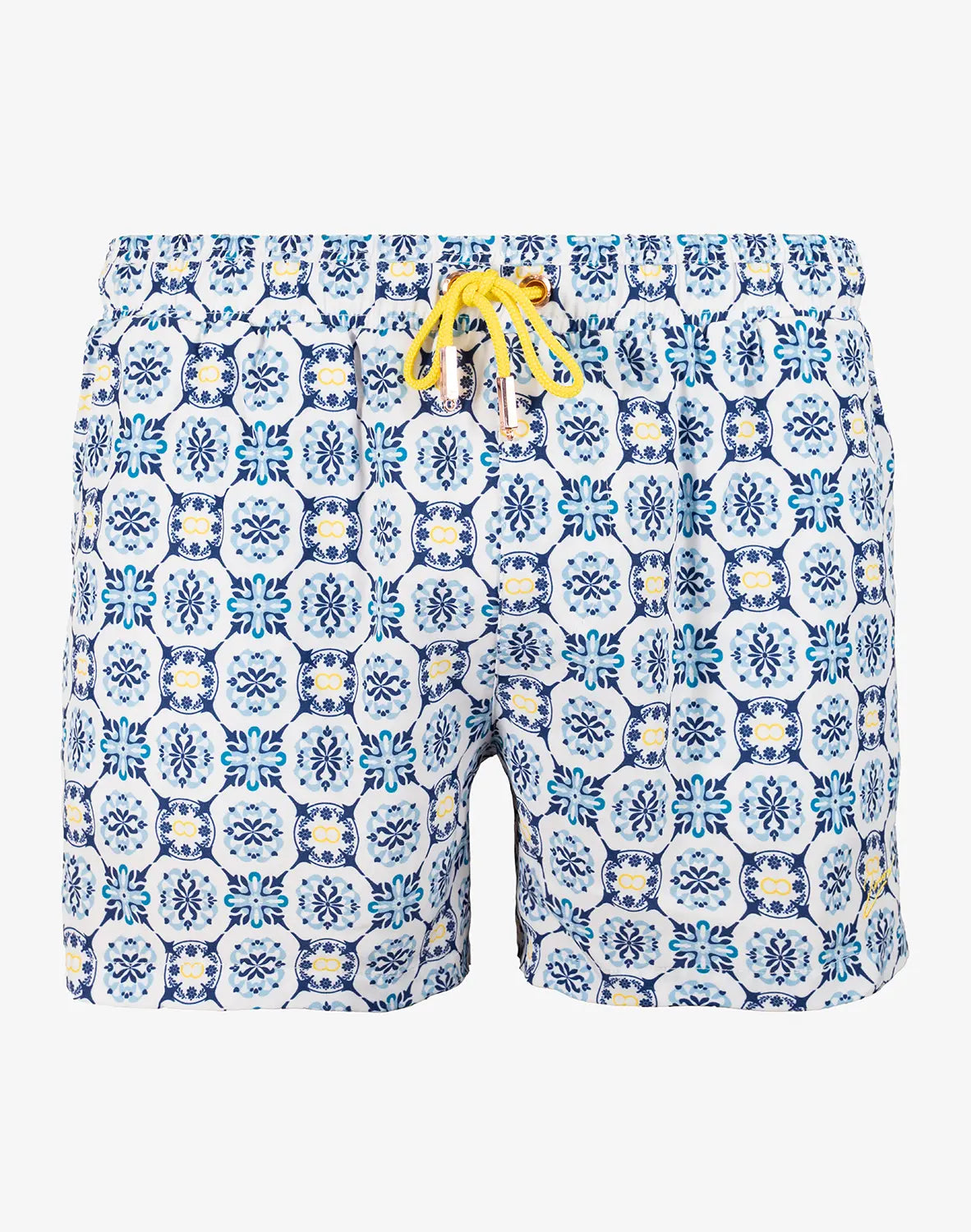 BYRON SWIM SHORT - MYKONOS PRINT