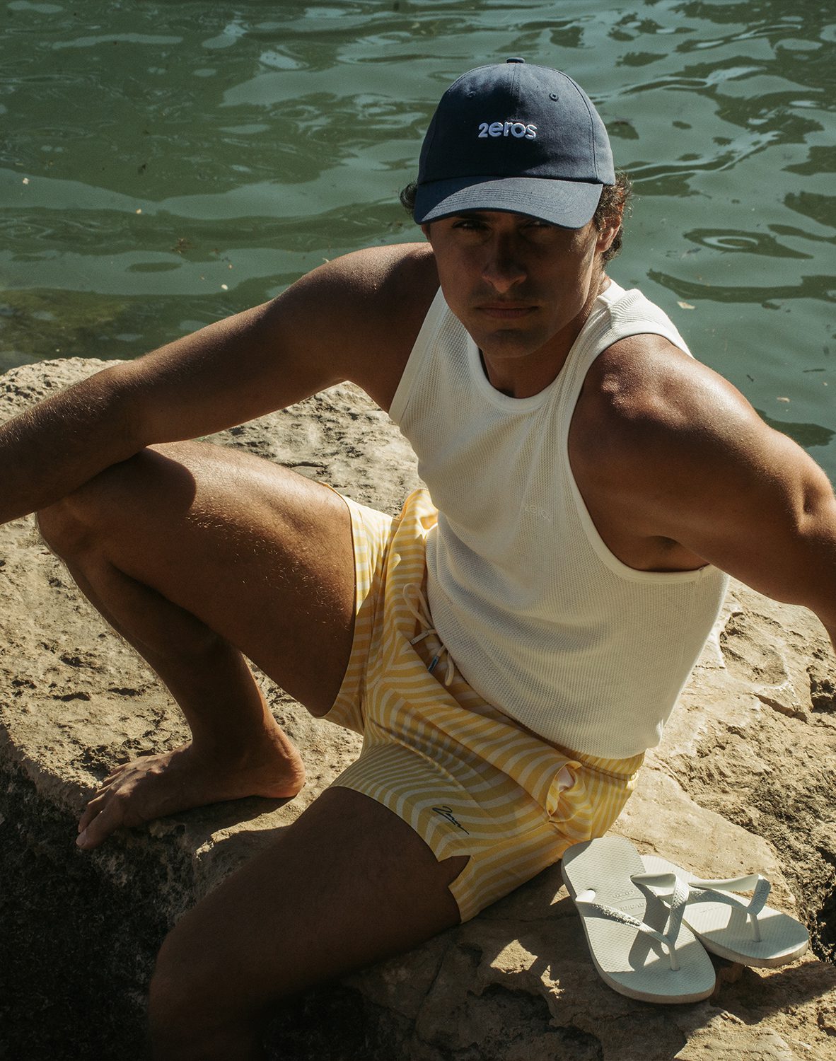 BYRON SWIM SHORT - DOLCE YELLOW