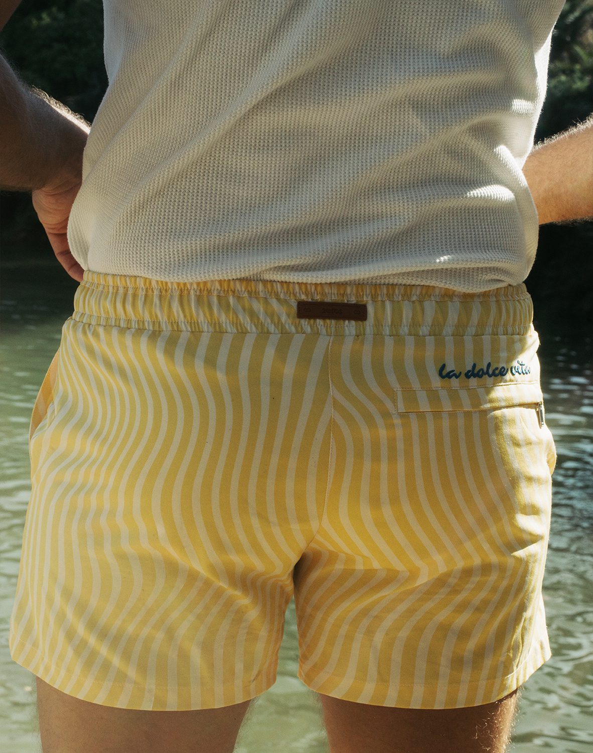 BYRON SWIM SHORT - DOLCE YELLOW
