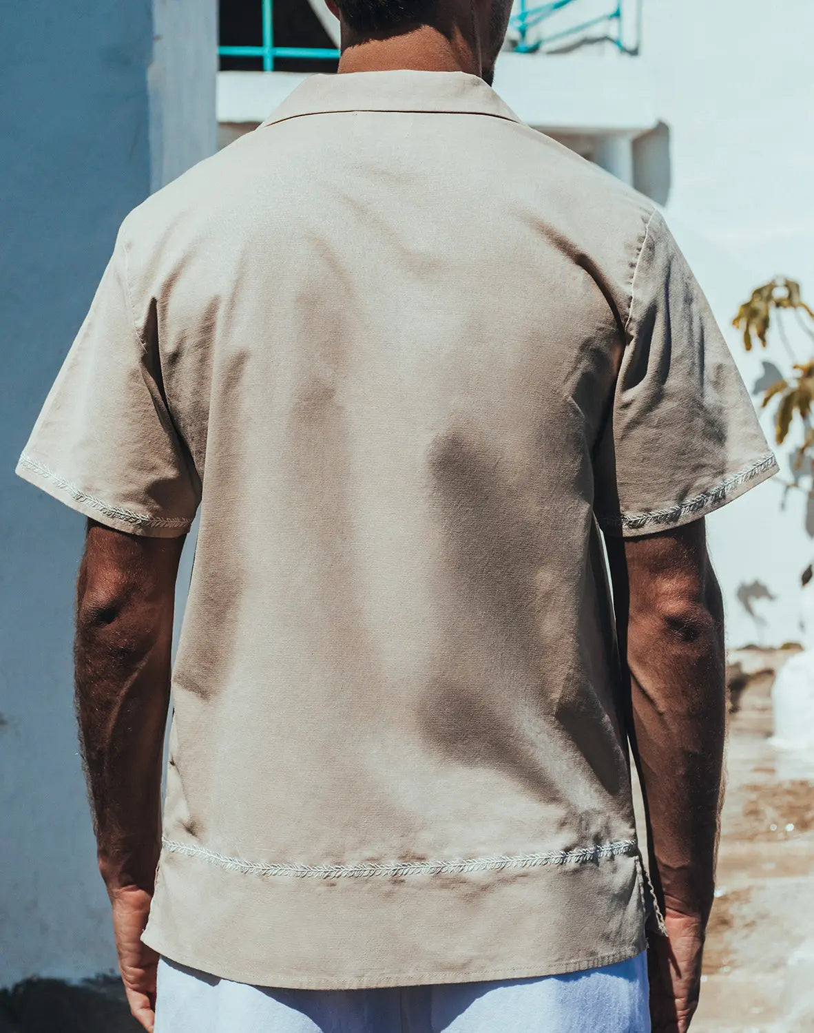 SANTORINI LINEN SHIRT