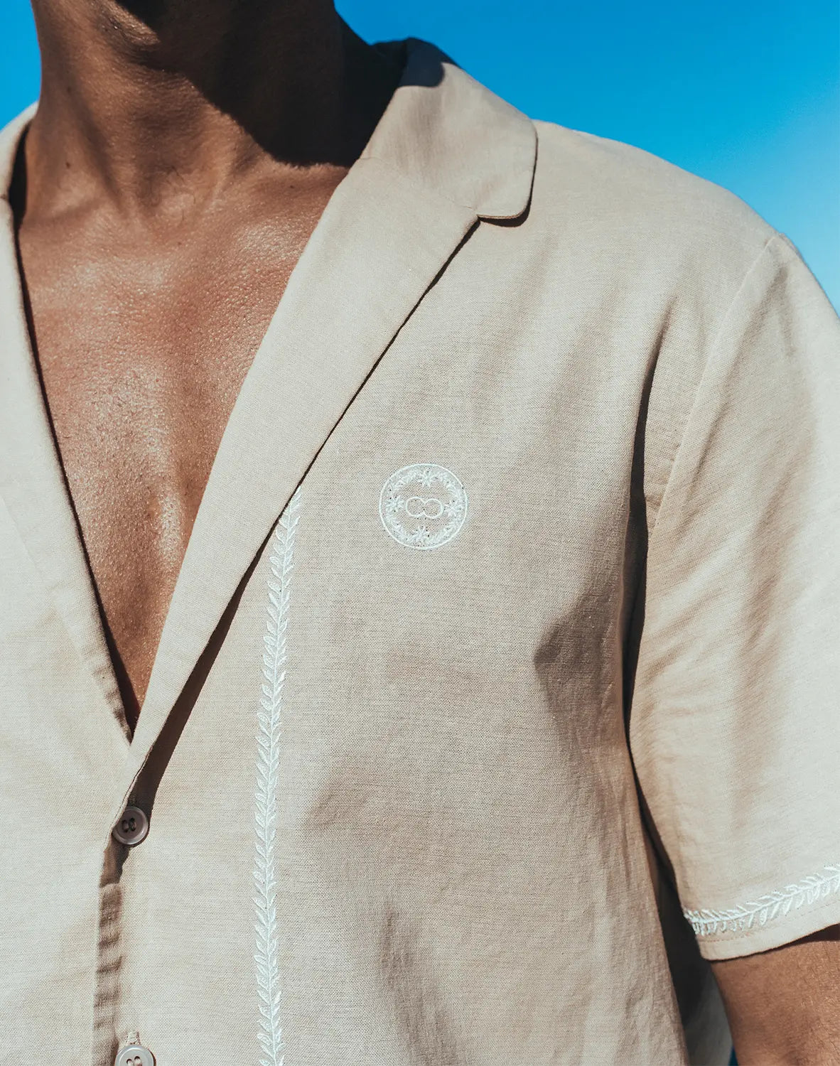 SANTORINI LINEN SHIRT