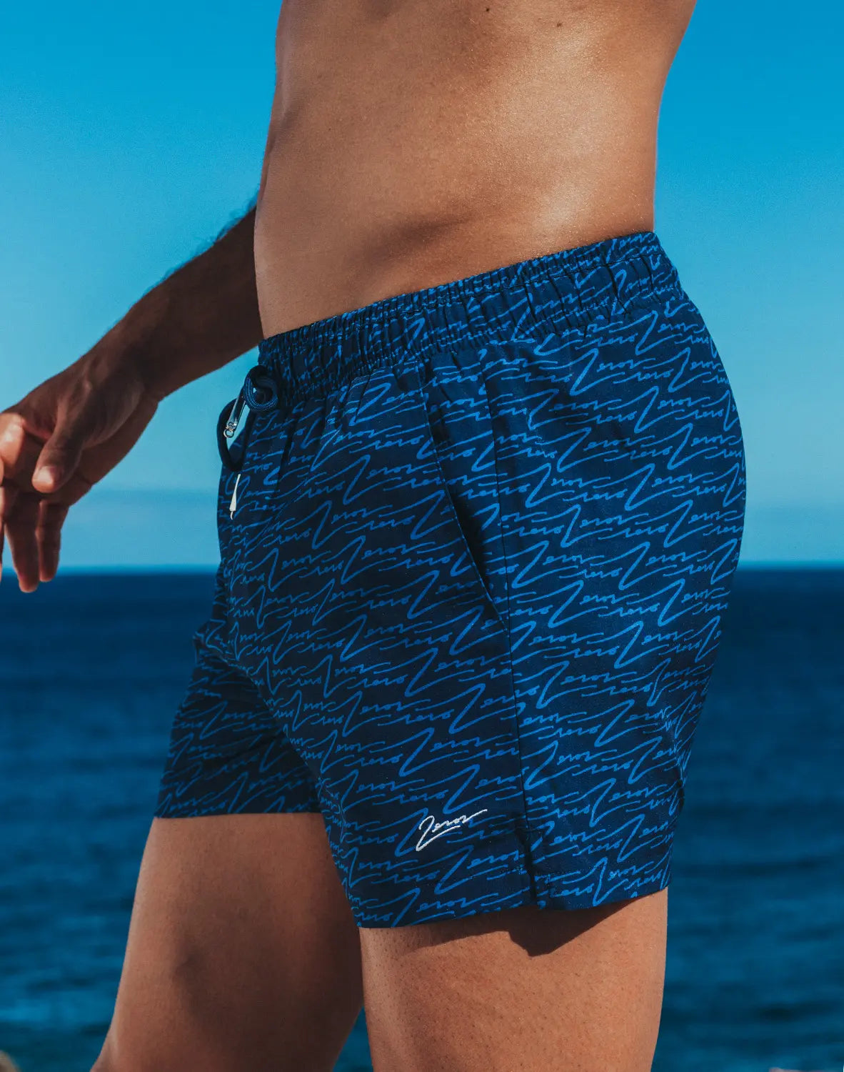 BYRON SWIM SHORT - SIGNATURE PRINT