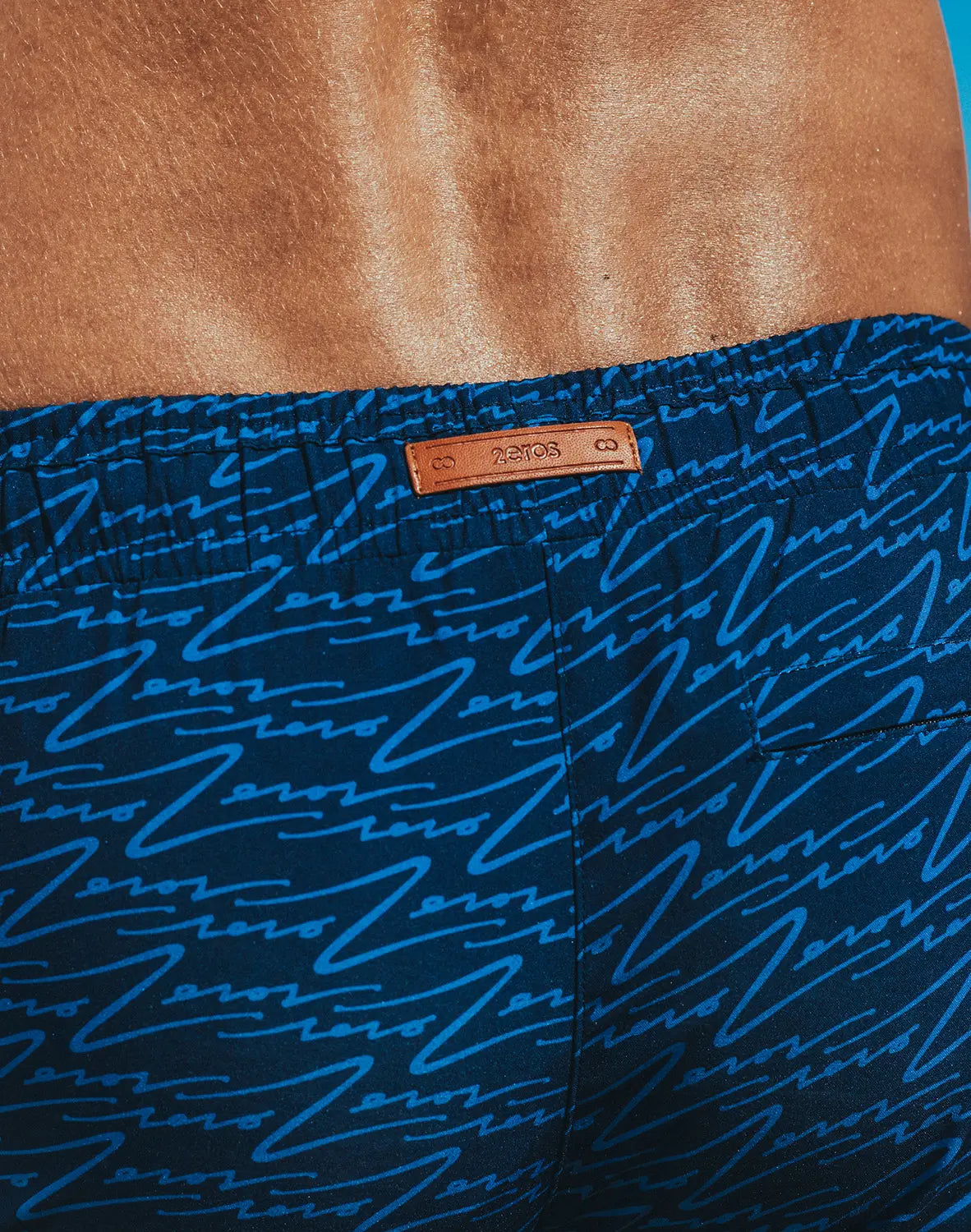 BYRON SWIM SHORT - SIGNATURE PRINT