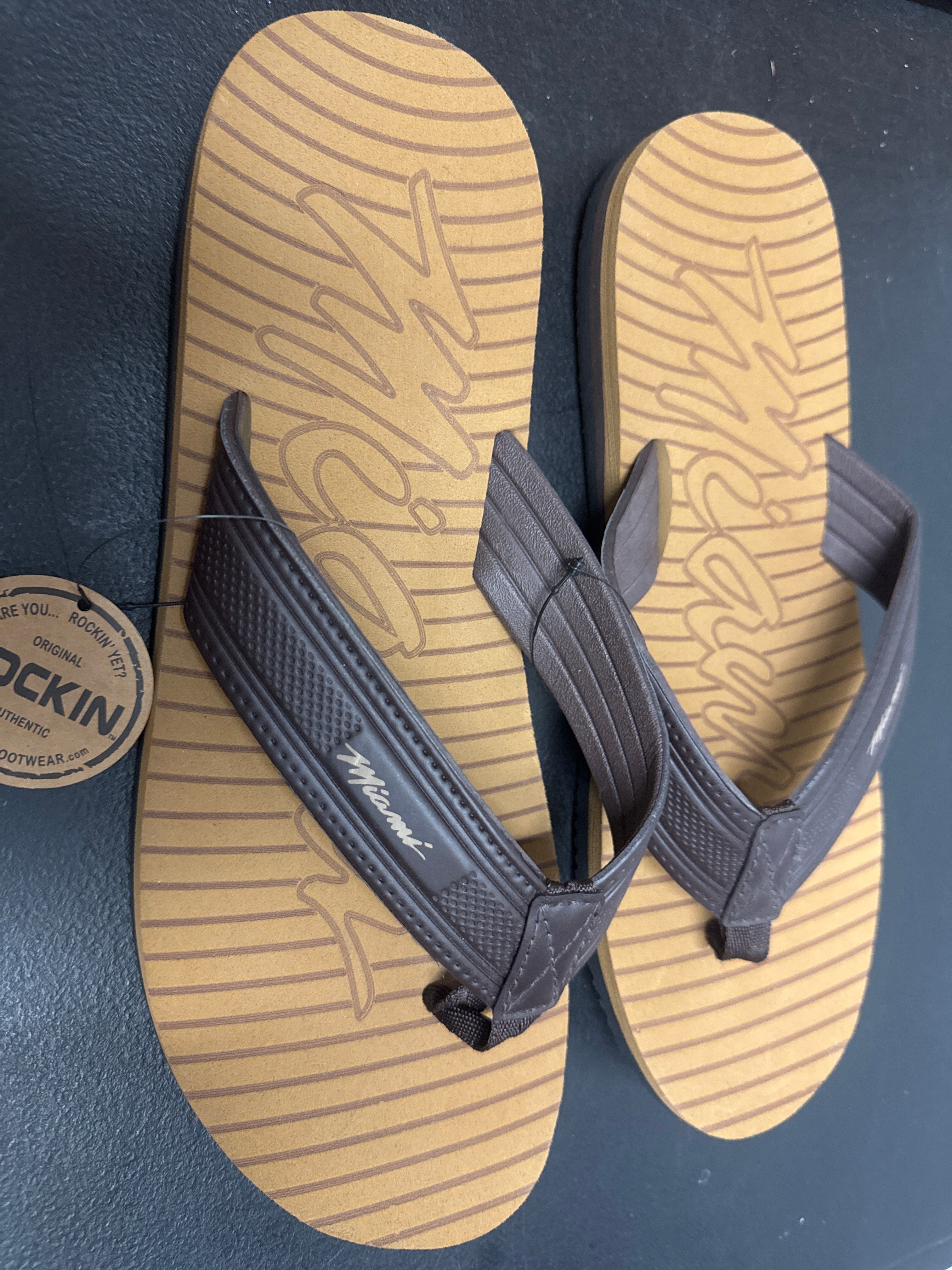 MIAMI SANDAL - BROWN