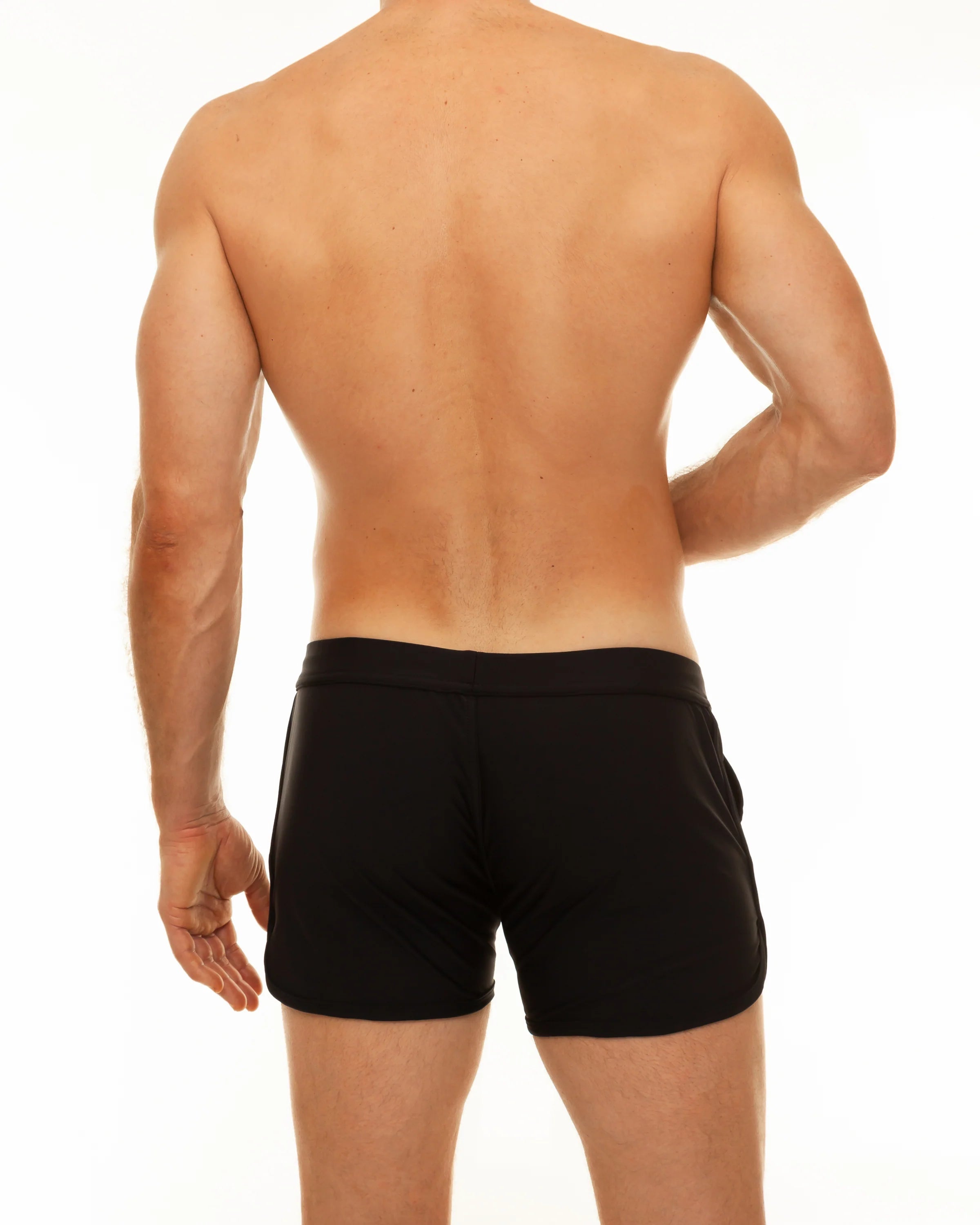 ALONG SLIT SWIM SHORT