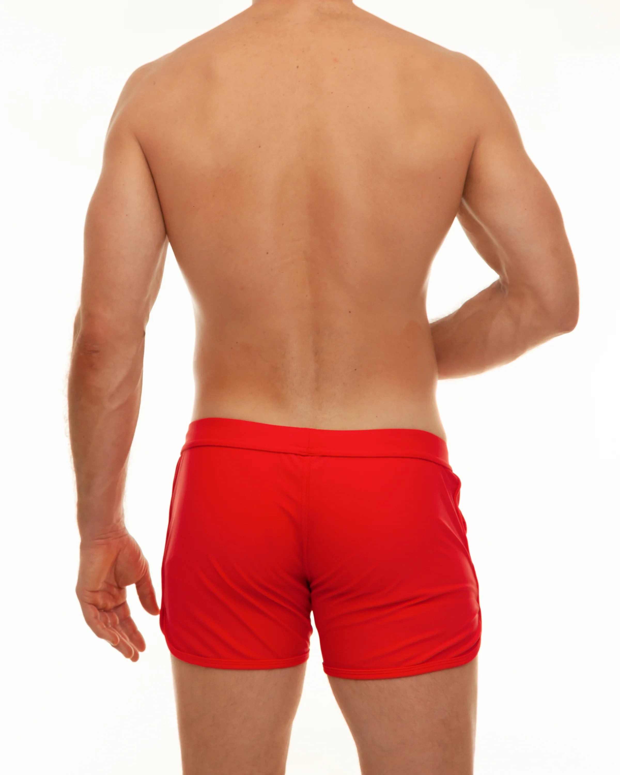 ALONG SLIT SWIM SHORT