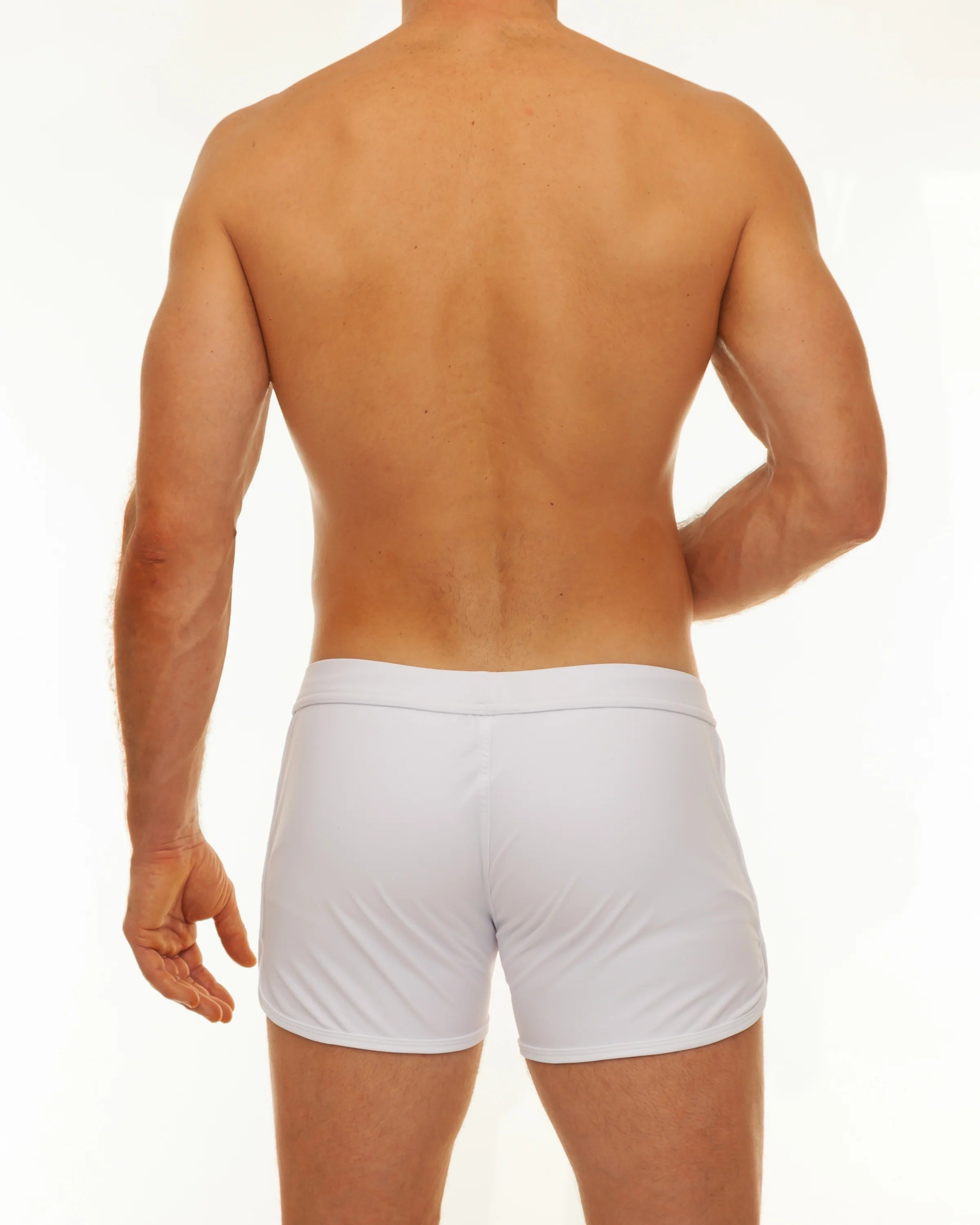 ALONG SLIT SWIM SHORT