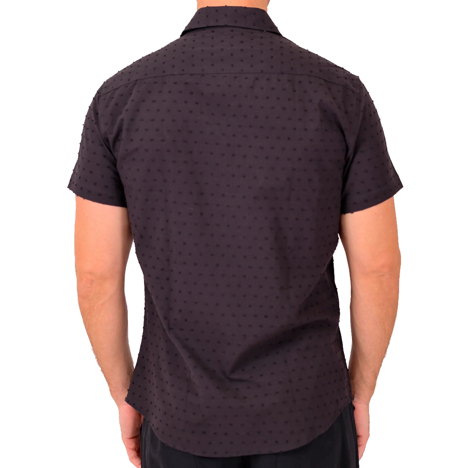 TEXTURE DOTS S/S SHIRT