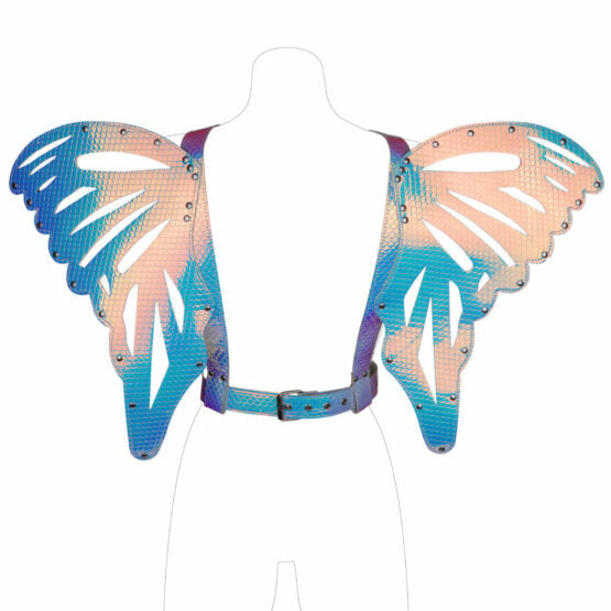 IRIDESCENT BUTTERFLY WINGS HARNESS