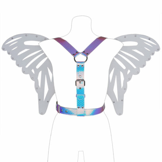 IRIDESCENT BUTTERFLY WINGS HARNESS