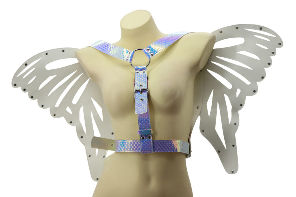 IRIDESCENT BUTTERFLY WINGS HARNESS