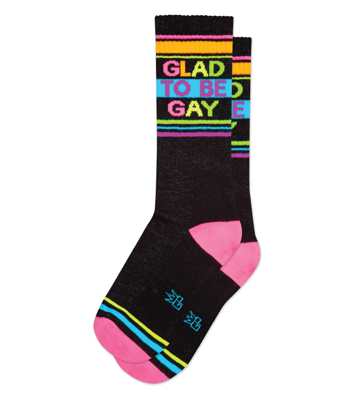 GLAD TO BE GAY CREW SOCKS