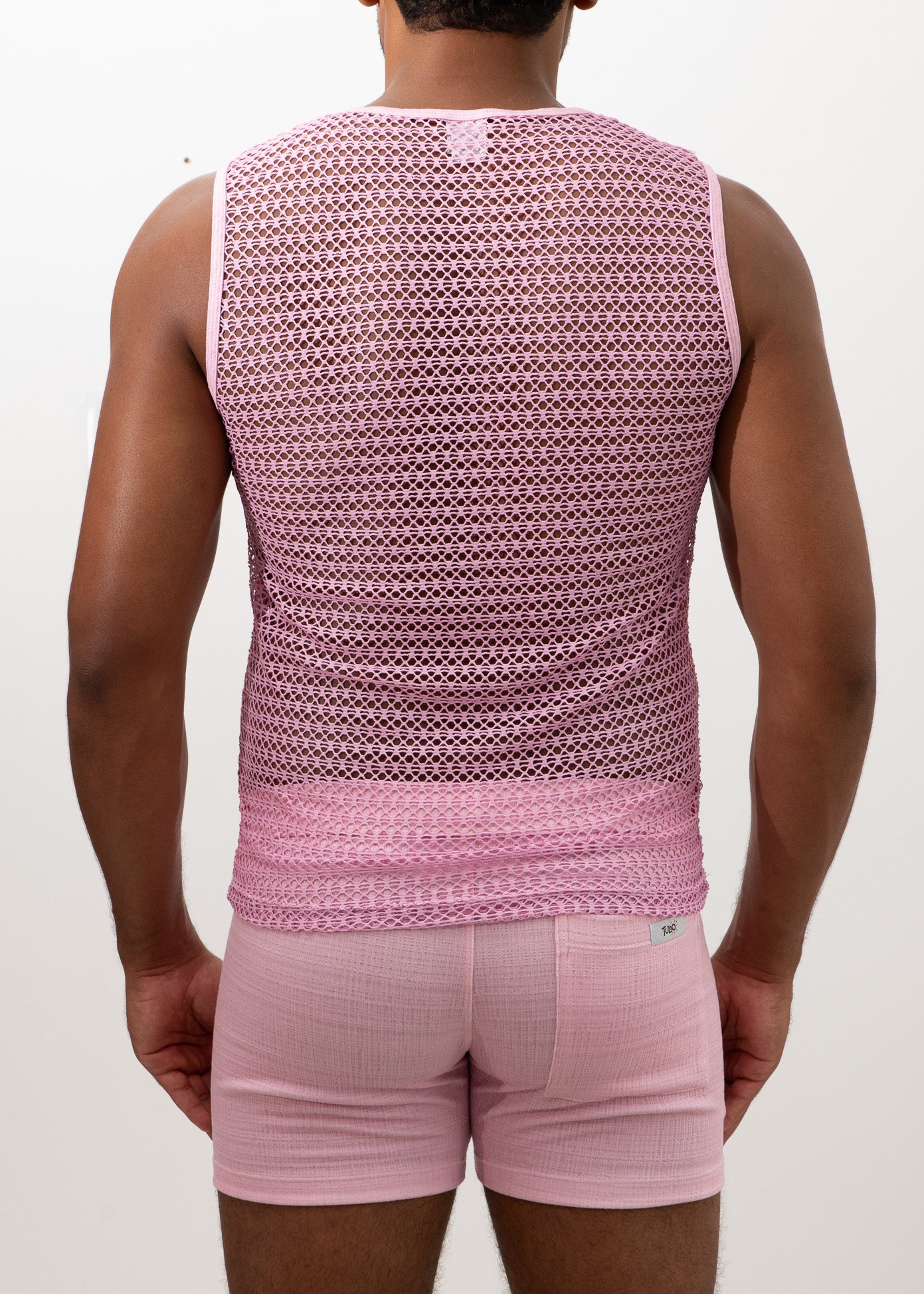 CROCHET MUSCLE TANK TOP