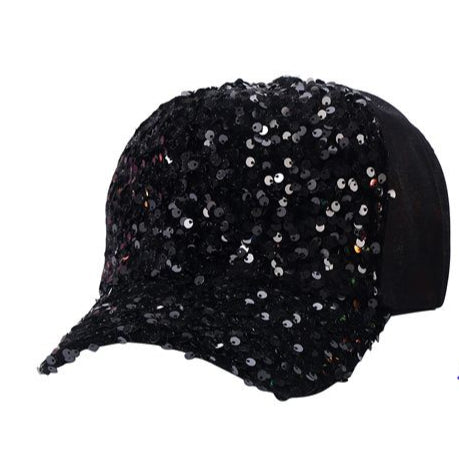 SEQUIN BASEBALL CAP