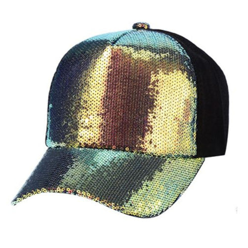 SEQUIN BASEBALL CAP