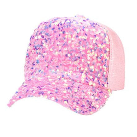 SEQUIN BASEBALL CAP