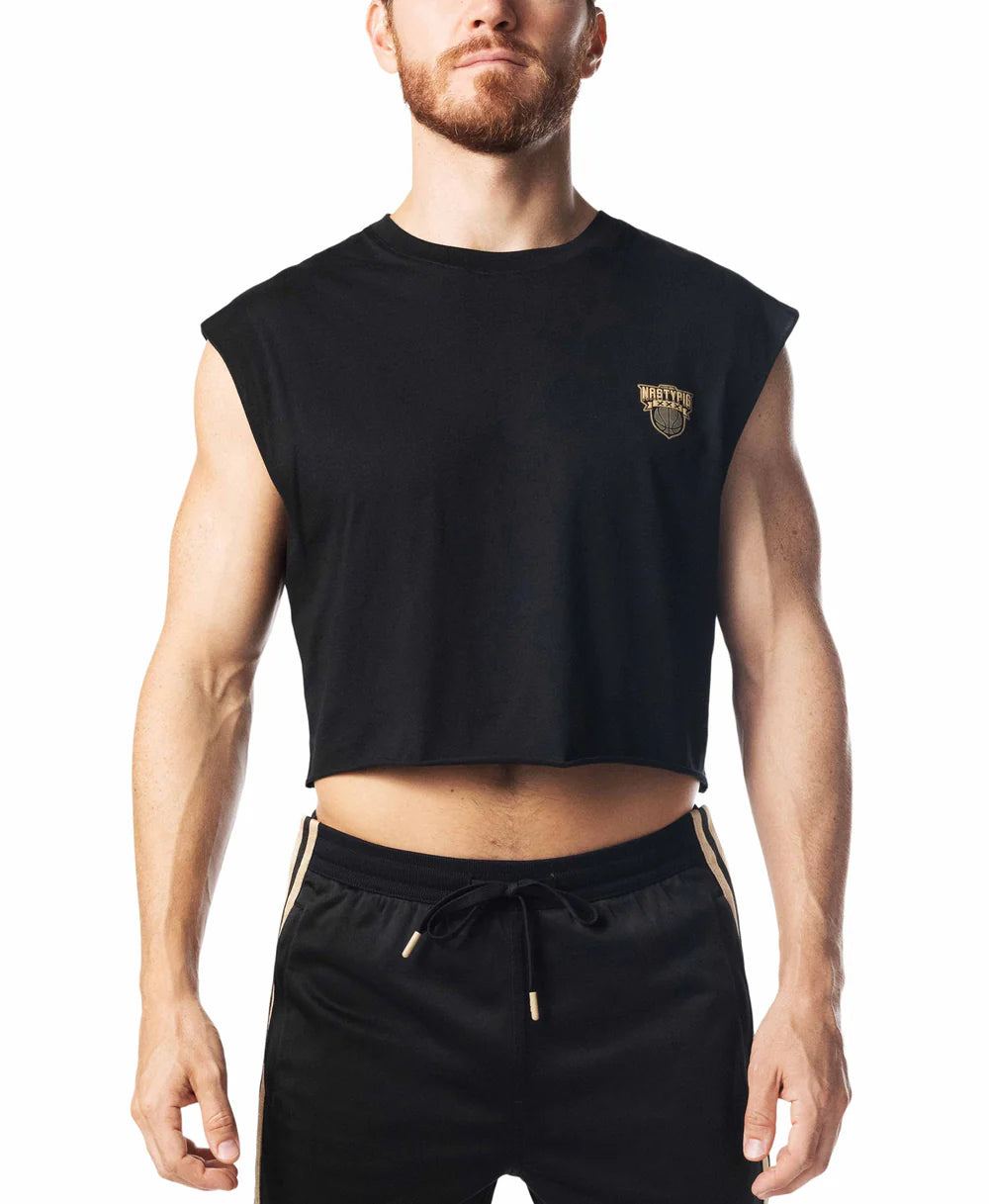 WARM UP SLEEVLESS CROP TOP