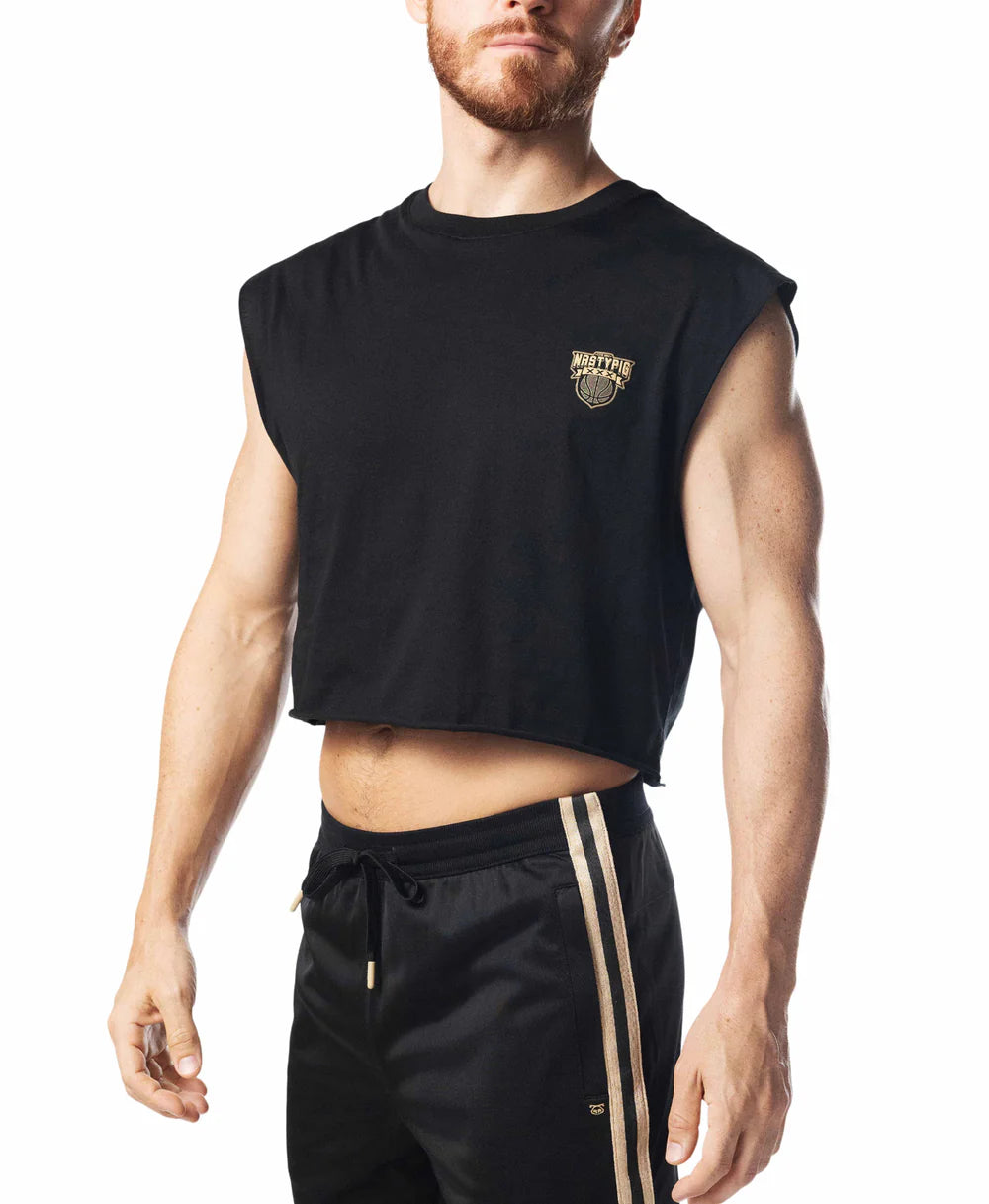 WARM UP SLEEVLESS CROP TOP