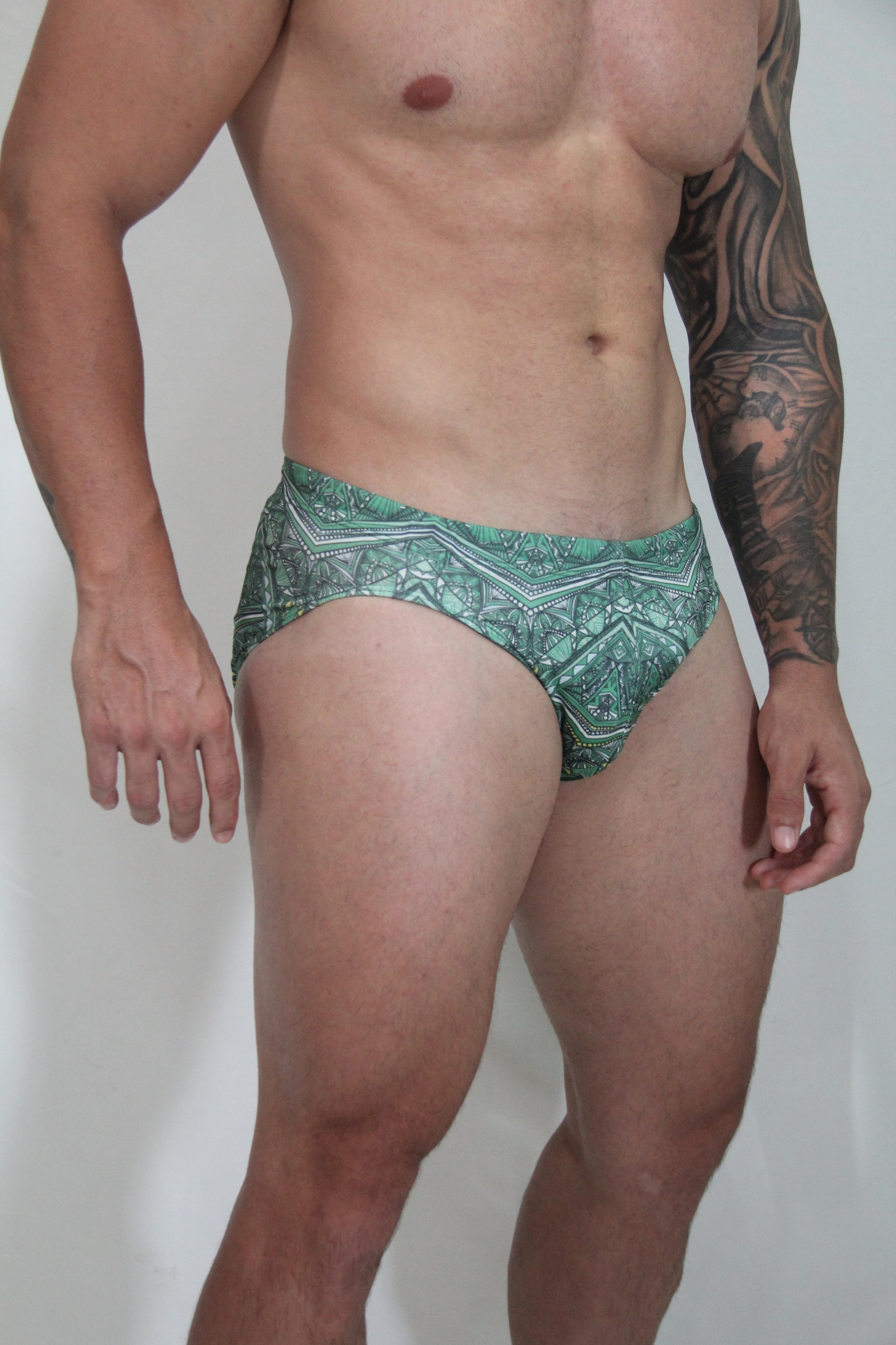 KALEIDOSCOPE SWIM BRIEF