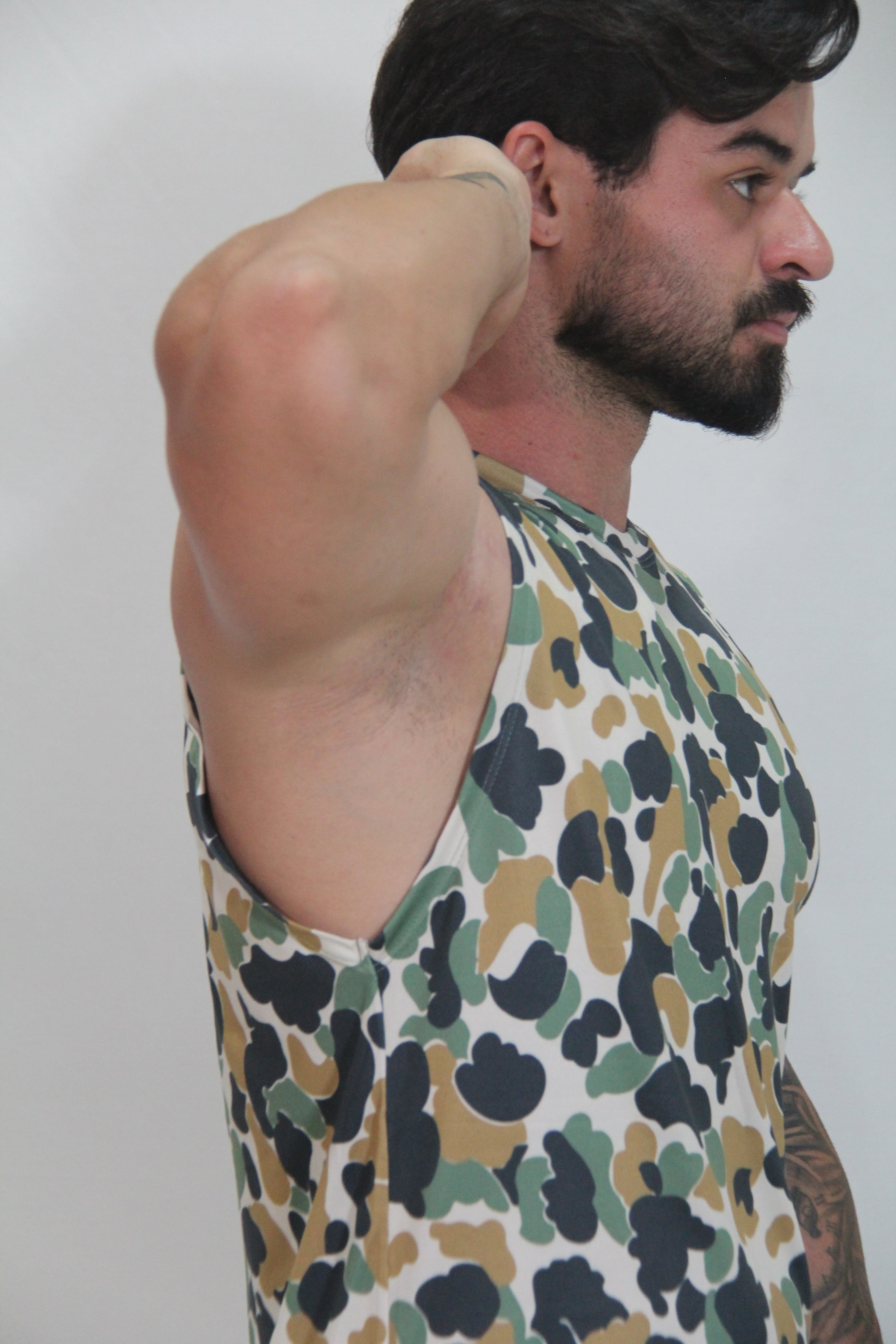 CAMOUFLAGE OPEN ARM TANK