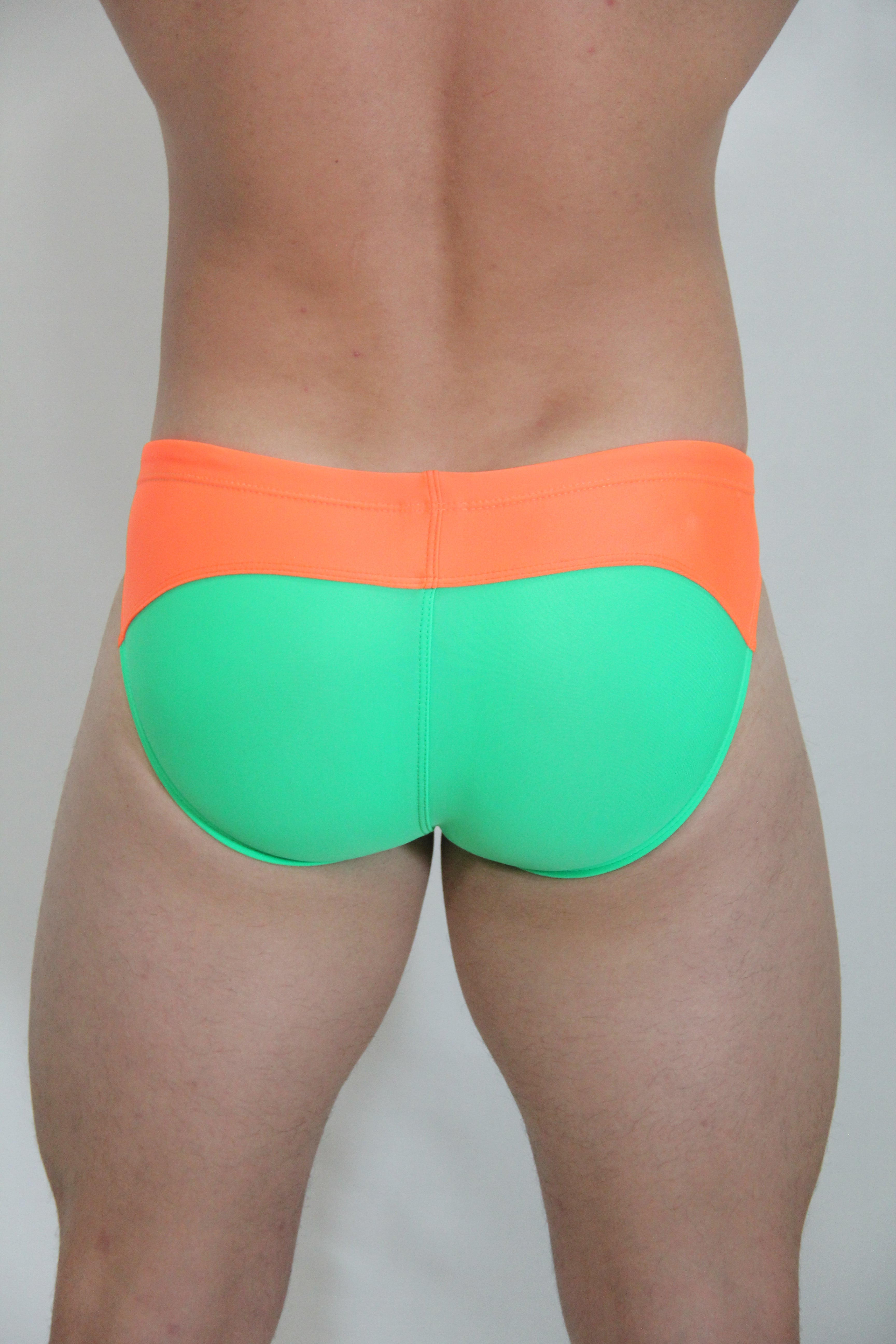 NEON CURVED SWIM BRIEF