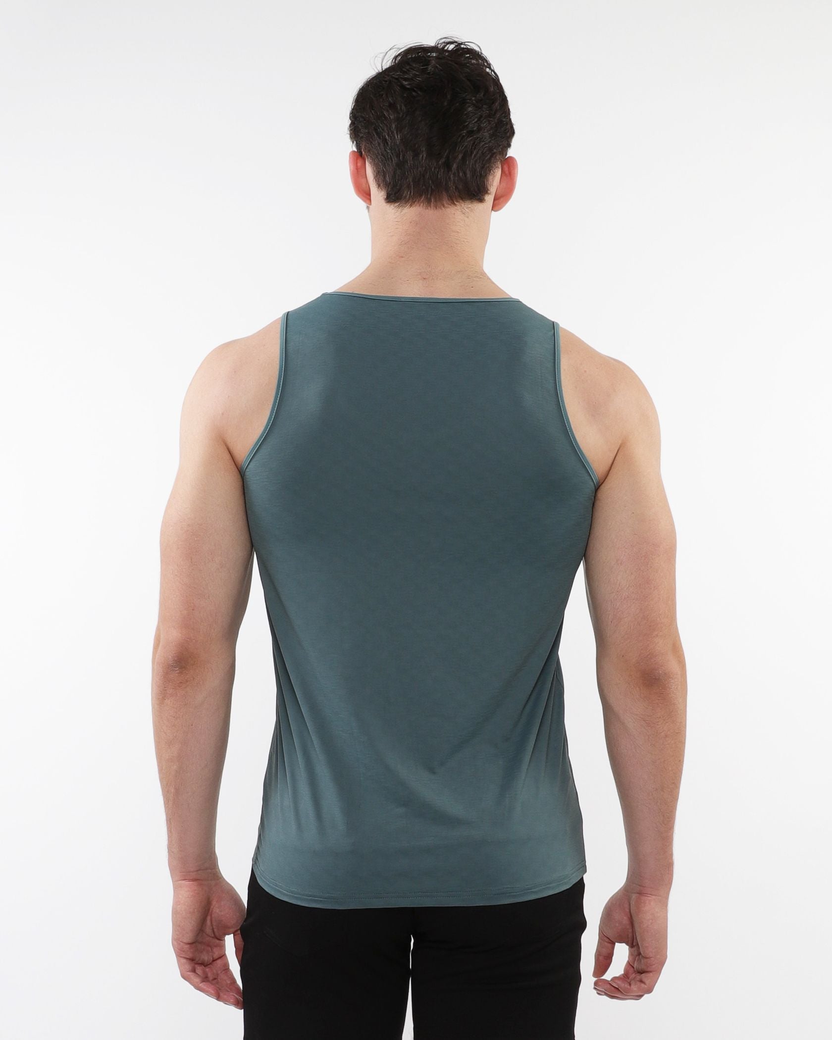 TEXTURED STRETCH MESH PERFORMANCE TANK