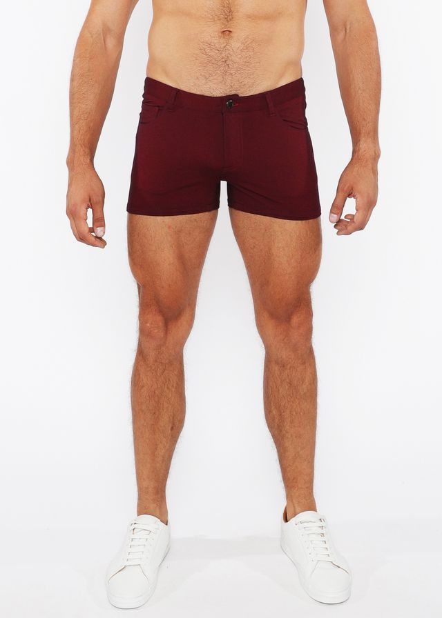 3" STRETCH KNIT DUO TONE SHORT