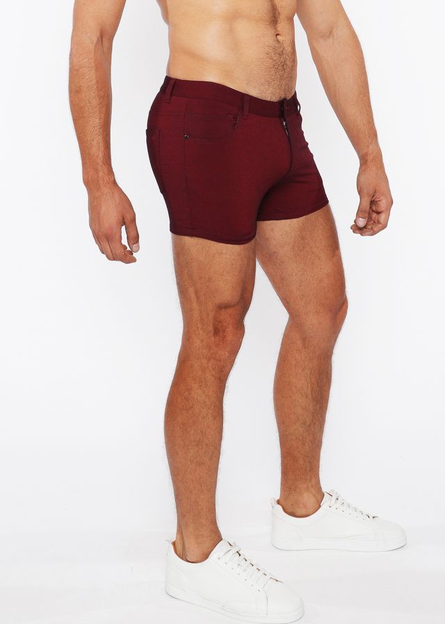 3" STRETCH KNIT DUO TONE SHORT