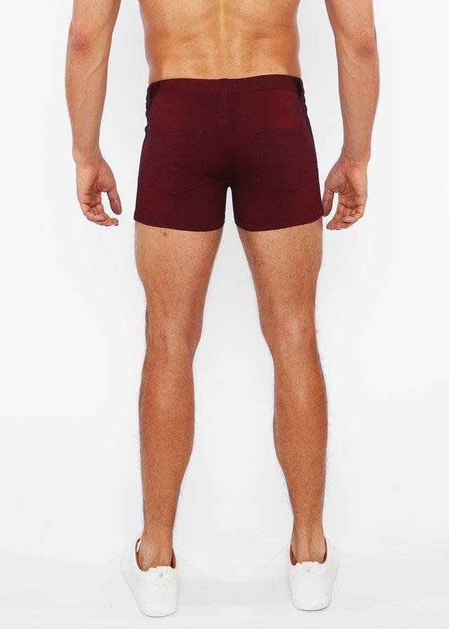 3" STRETCH KNIT DUO TONE SHORT