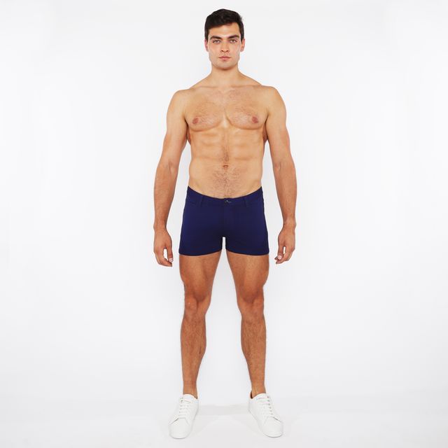 3" STRETCH KNIT DUO TONE SHORT