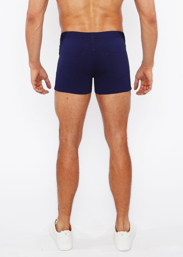 3" STRETCH KNIT DUO TONE SHORT