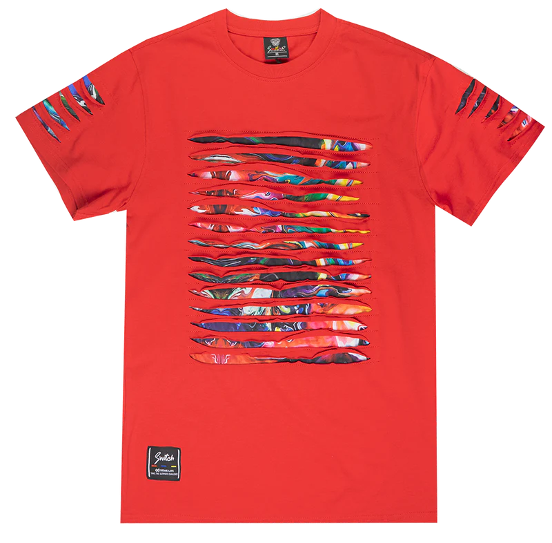 SWITCH THRASHED TEE