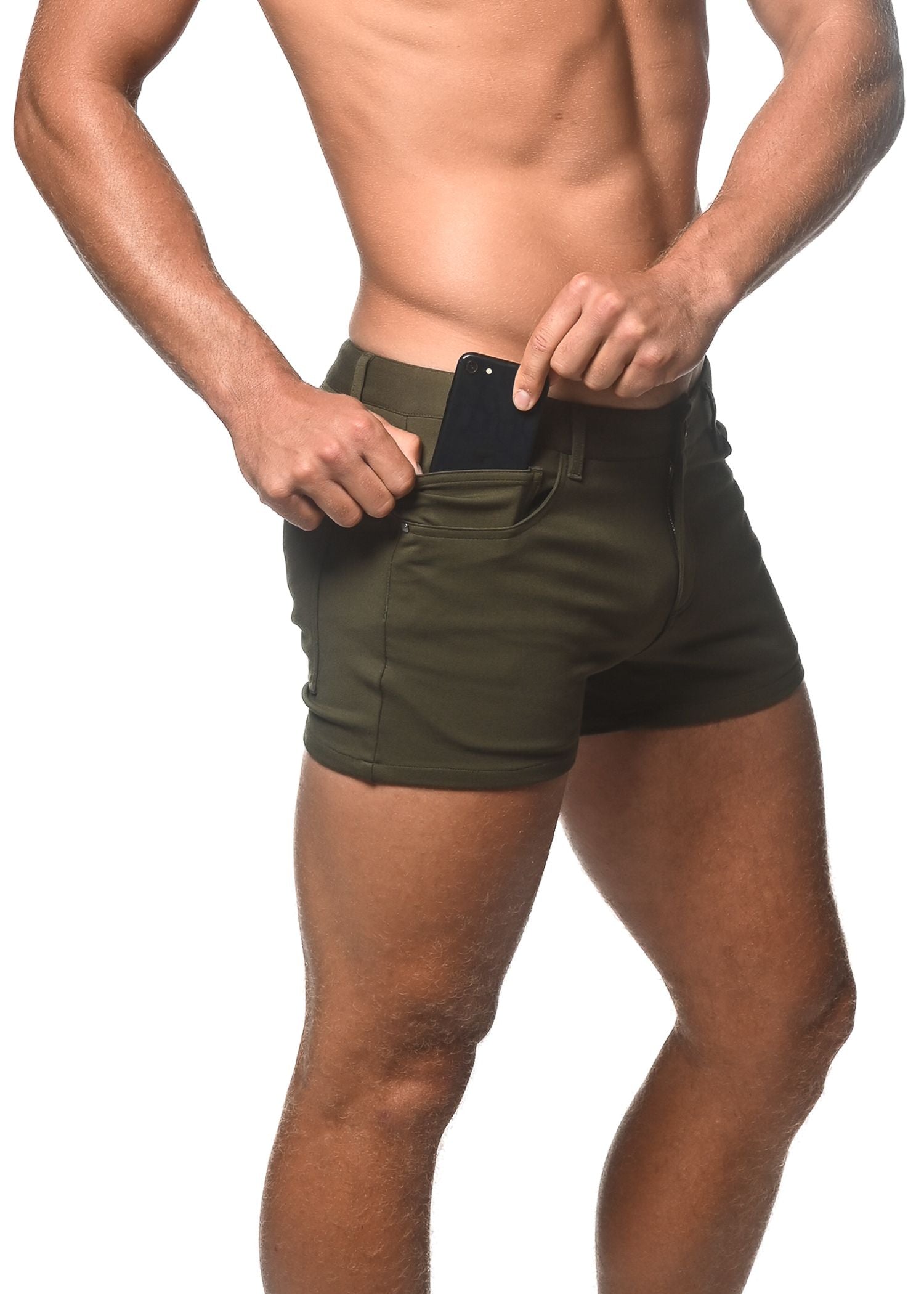 3" STRETCH KNIT SHORT