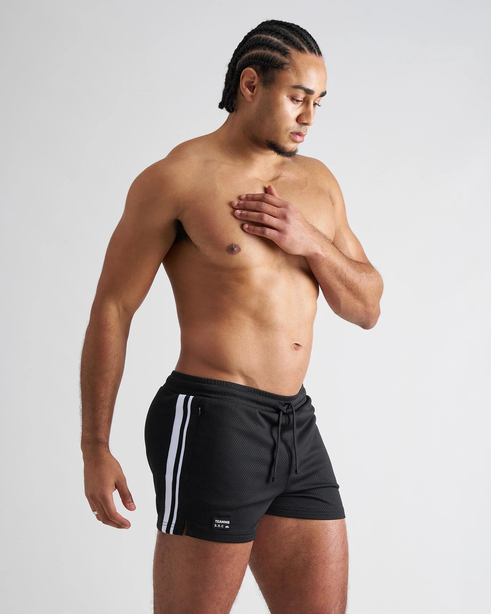 S.S.C. FRATERNITY 3" MESH SHORT