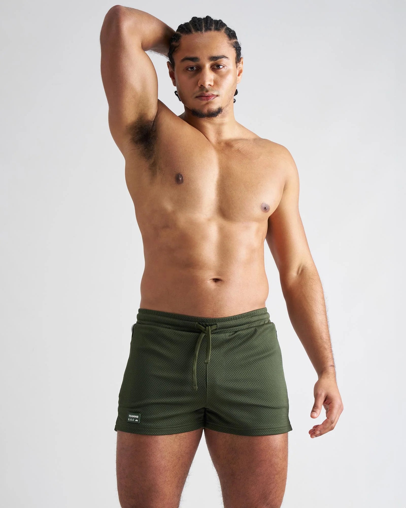 S.S.C. FRATERNITY 3" MESH SHORT