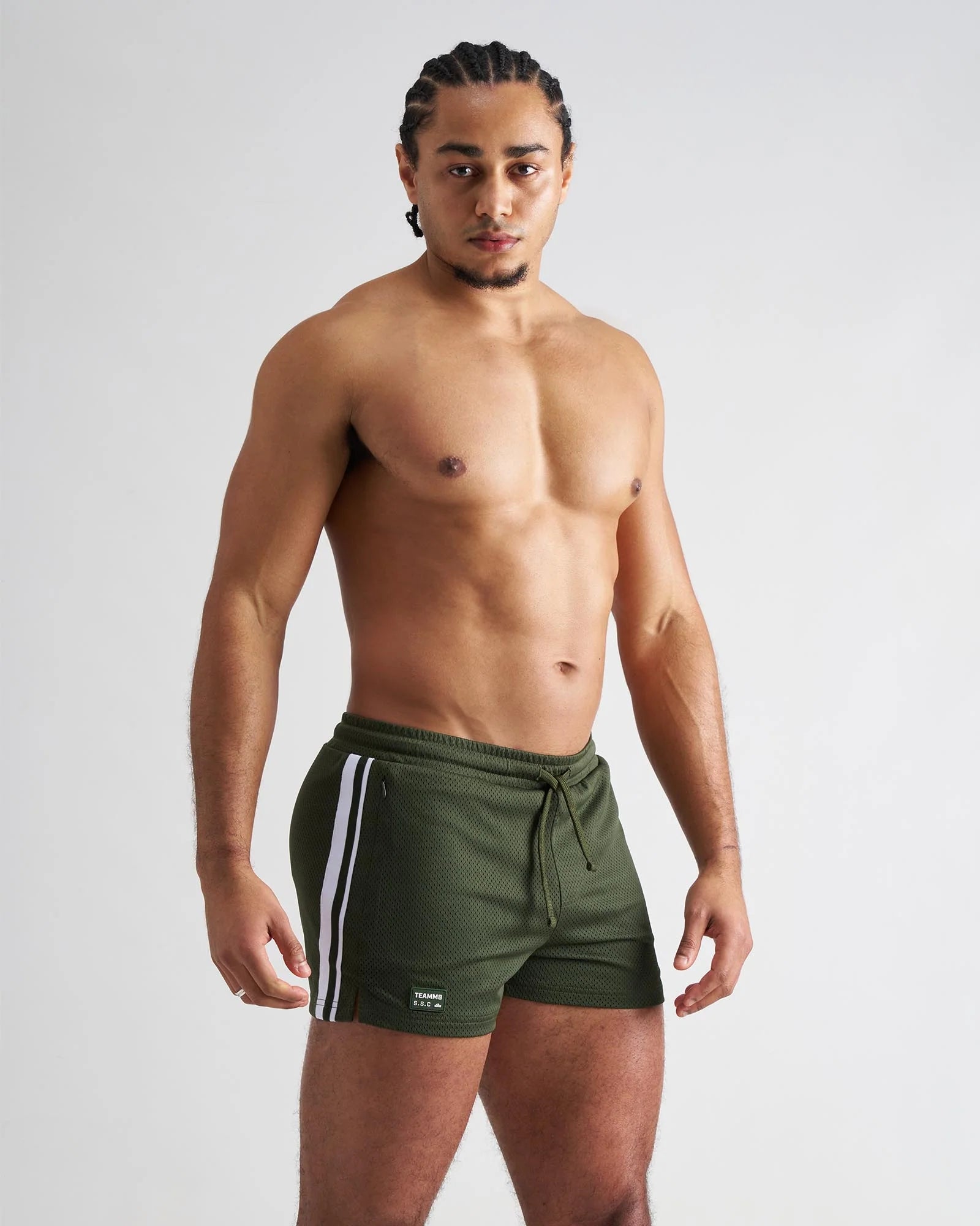S.S.C. FRATERNITY 3" MESH SHORT