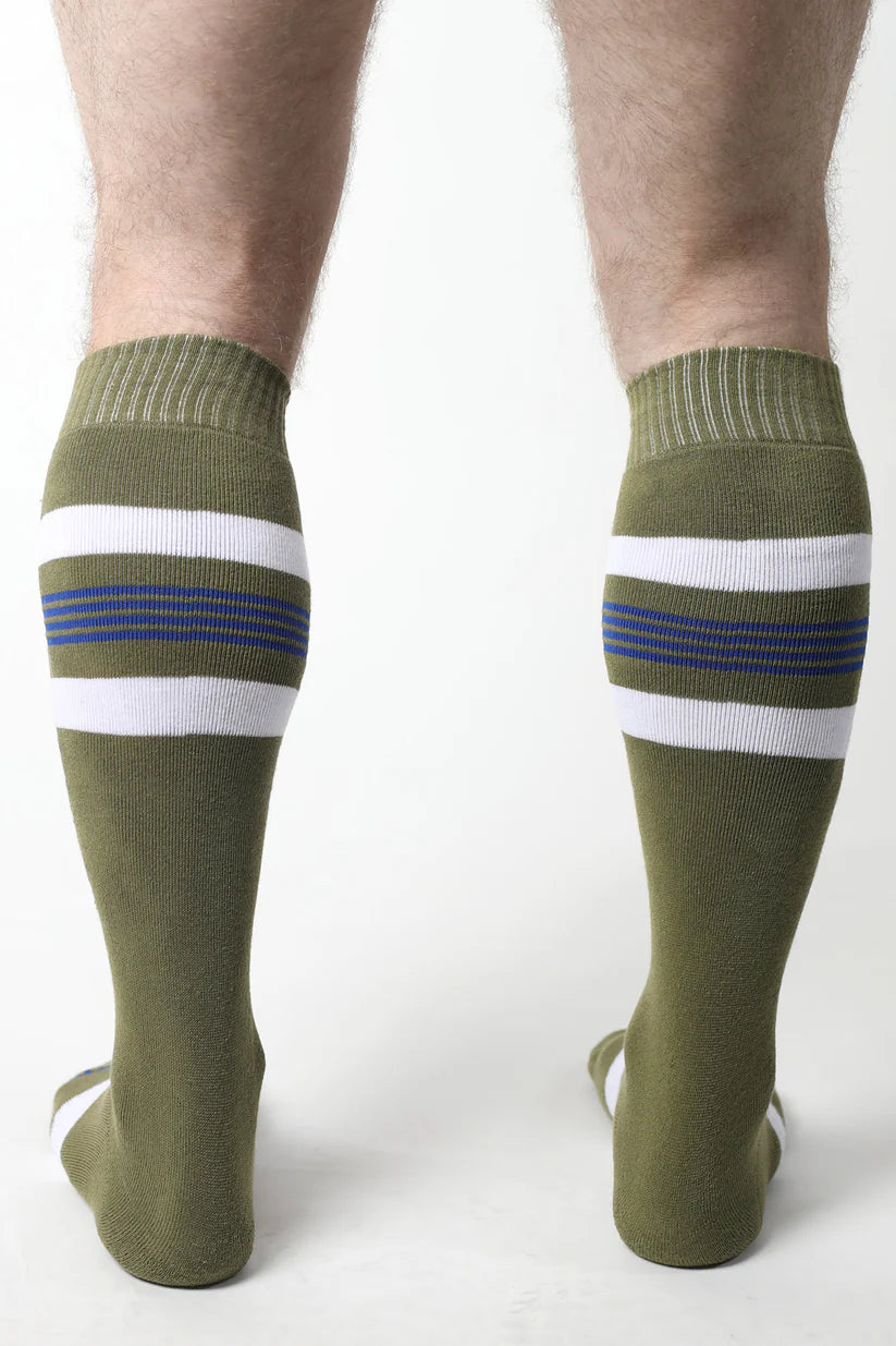 TIGHT END KNEE HIGH SOCKS - 4 COLORS