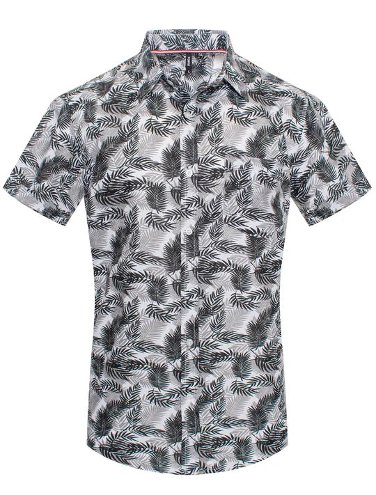 TOKU PALM PRINT SHIRT