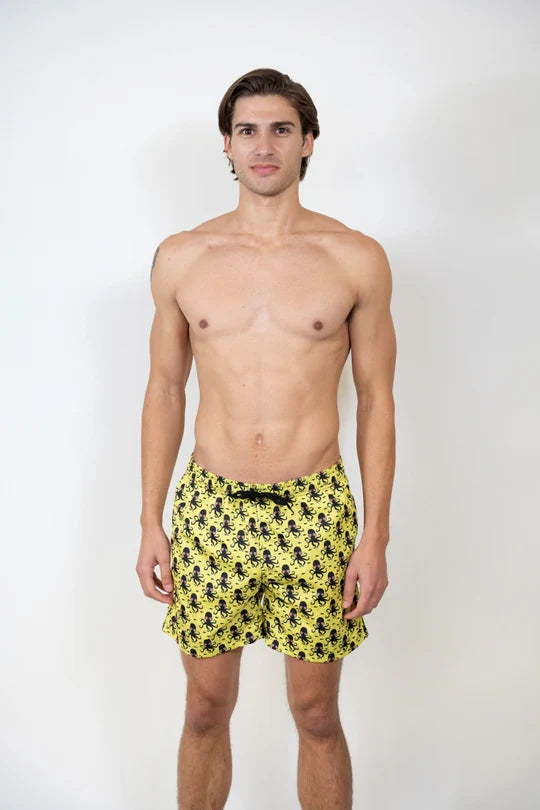 OCTOPUS PRINT SWIM SHORT