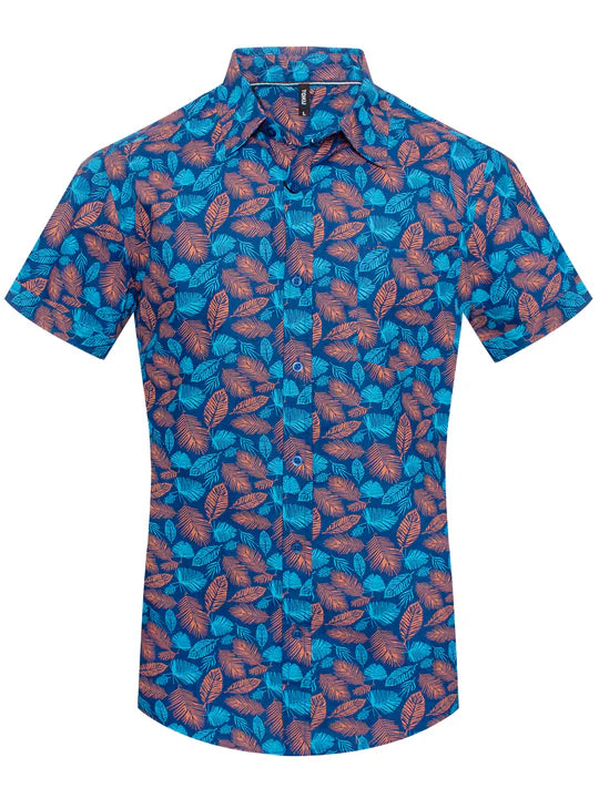 TOKU PALM PRINT SHIRT