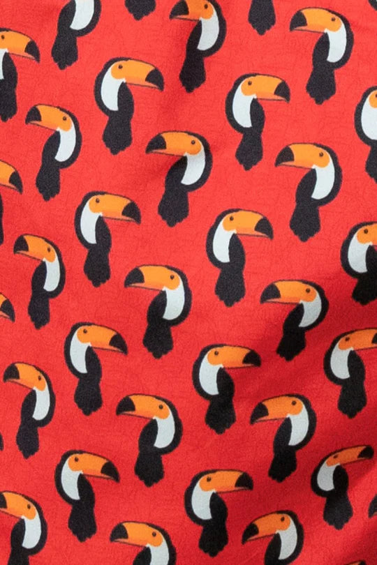 TOUCAN PRINT SWIM SHORT
