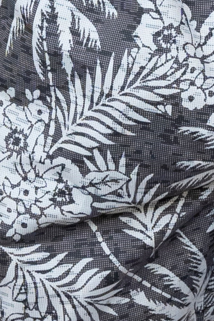 HAWAIIAN PRINT SWIM SHORT