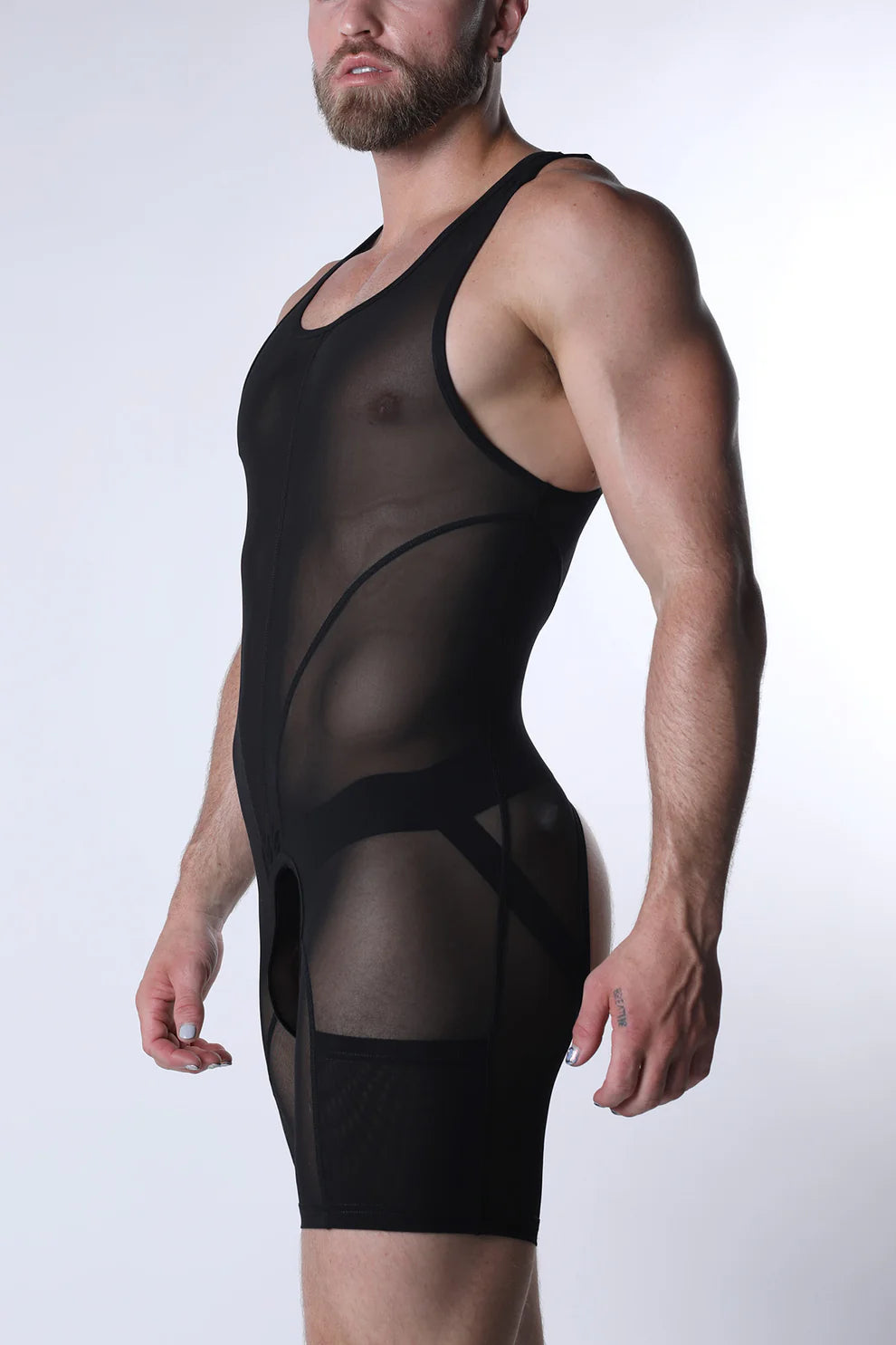 VOID MESH BODY SUIT