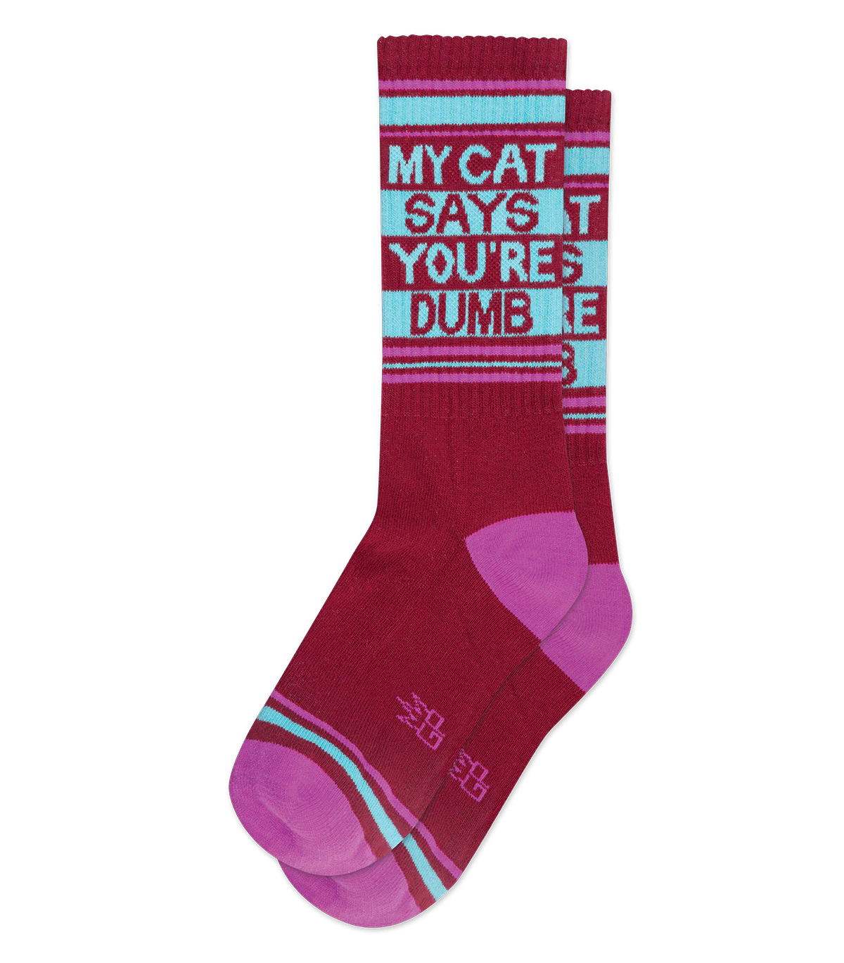 MY CAT SAYS YOUR DUMB CREW SOCKS