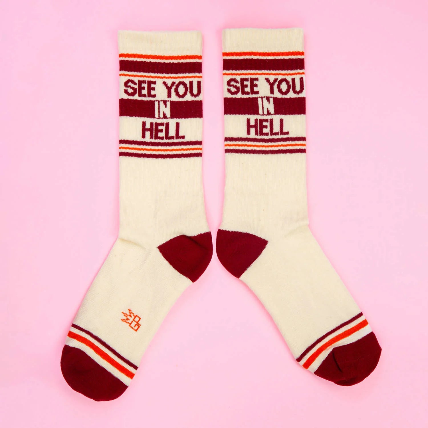 SEE YOU IN HELL CREW SOCKS