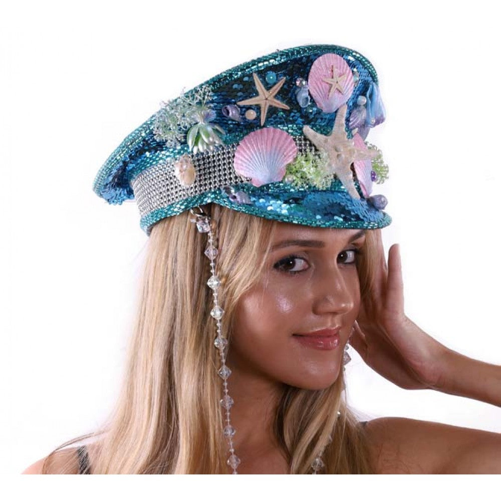 MERMAID CAPTAIN HAT