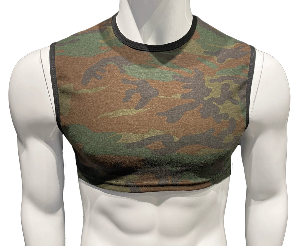 CAMO COTTON CROP TOP