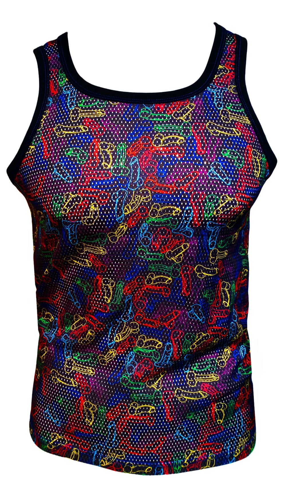 NEON COCKS TANK TOP