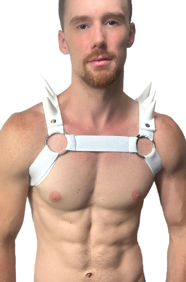SPIKED BULLDOG HARNESS