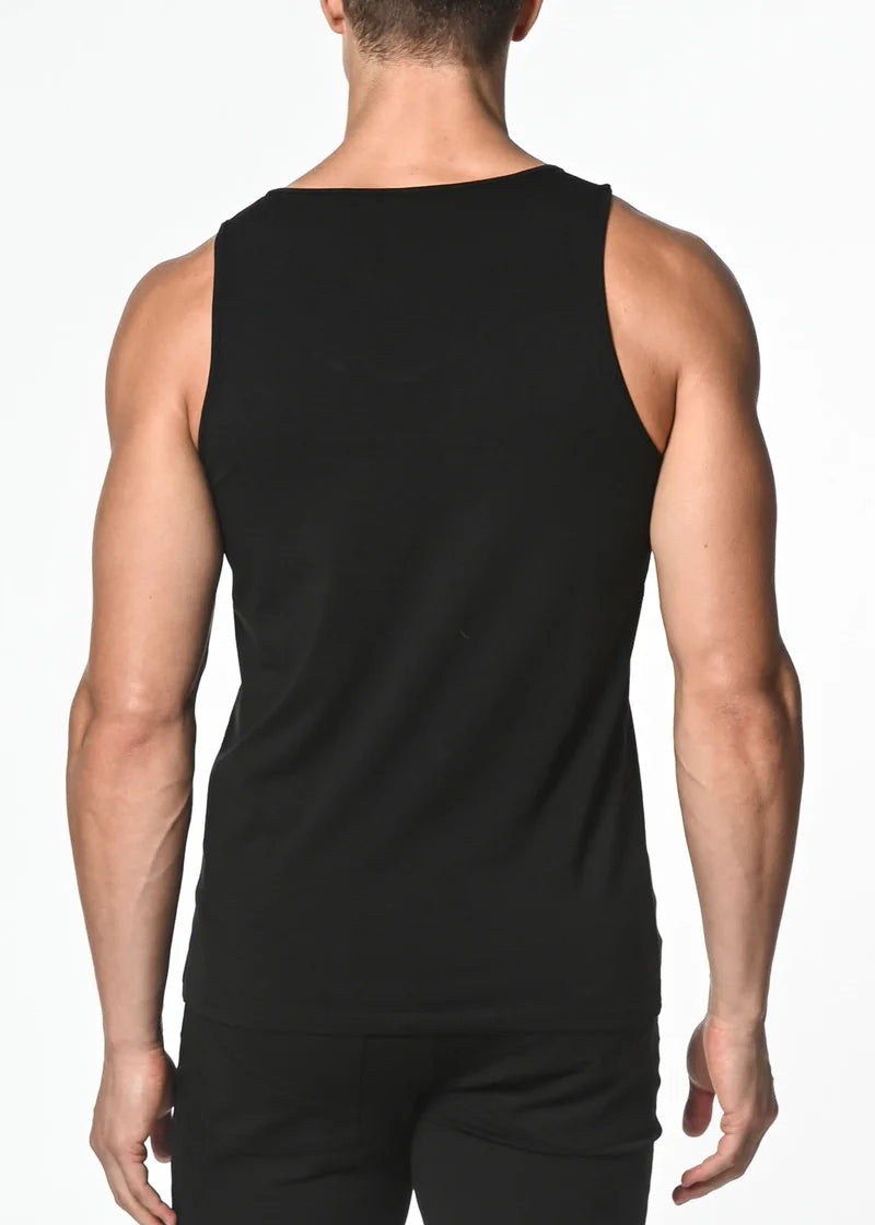 SOLID STRETCH JERSEY TANK